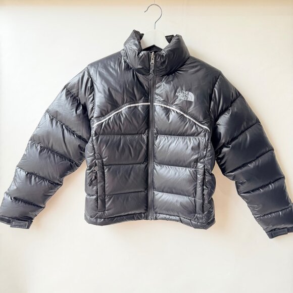 The North Face TNF 2000 Retro Nuptse 700 Down Puffer Jacket Black Women’s, Size - Picture 2 of 15